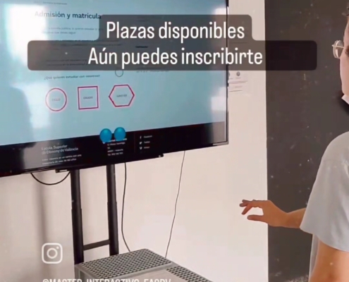 instalacion interactiva oferta formativa easdvalencia