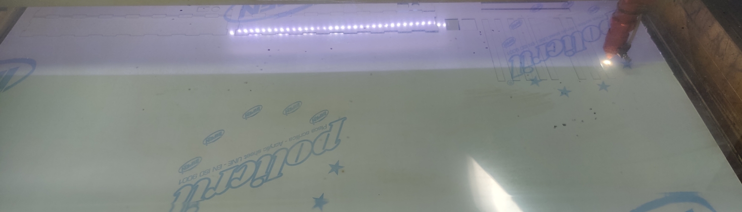 El Prado en vol corte laser