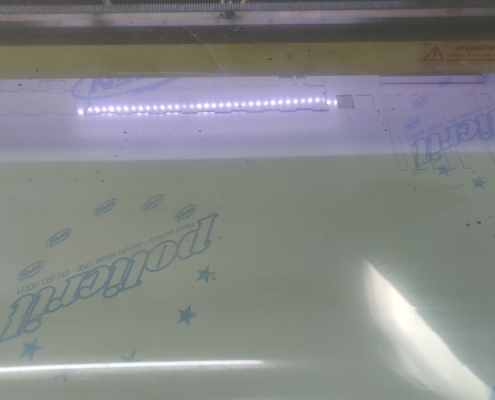 El Prado en vol corte laser
