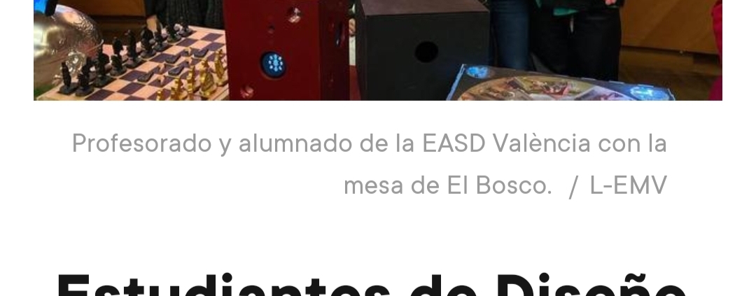 máster diseño interactivo noticia periódico levante